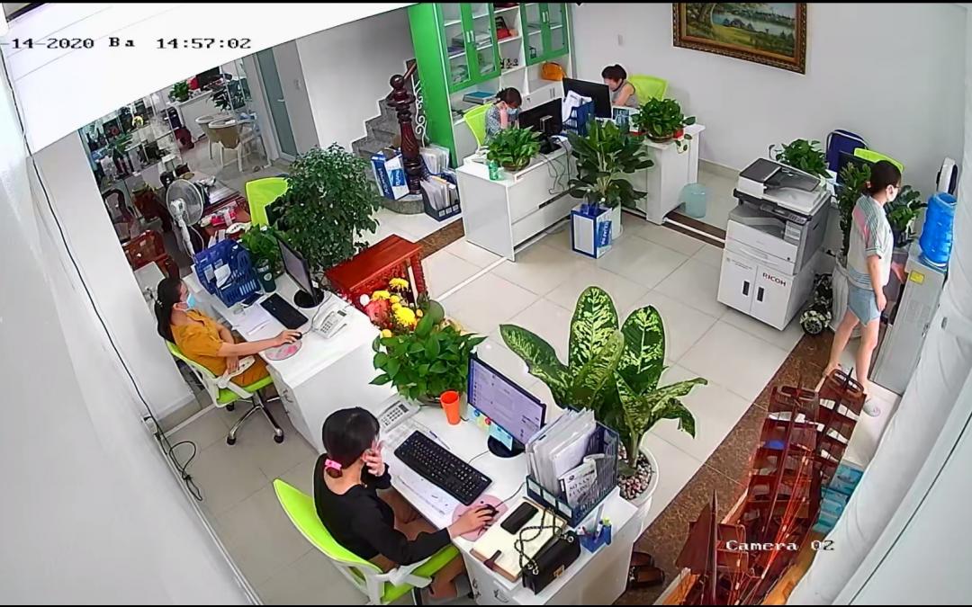 Camera quan sát cho văn phòng tại Mỹ Tho, Tiền Giang